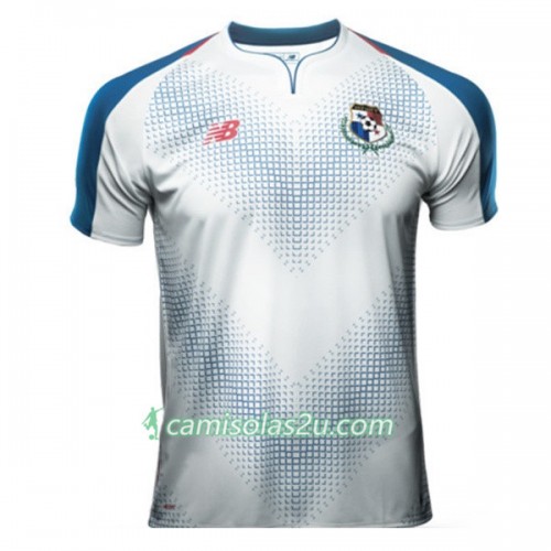 Camisolas de Futebol Panamá Equipamento Alternativa Copa do Mundo 2018 Manga Curta Camisolas de Futebol Panamá Equipamento Alternativa Copa do Mundo 2018 Manga Curta